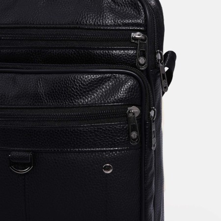 Male bag, black color-3