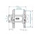 Arm Media Plasma-6, up to 35 kg, 15-47 ", wall, tilt, black