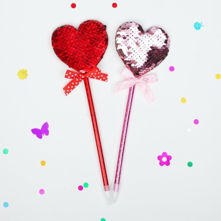 Handle "hearts", with teaples, color mix-4