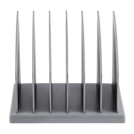 SORRER - stand for magazines and papers, team, 6 departments, gray-4