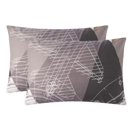 Set of pillowcases "Ethel" mechanics 50x70 cm - 2 pcs, 100% cotton, calico