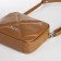 Women's bag over the shoulder Textura, small size, mustard color