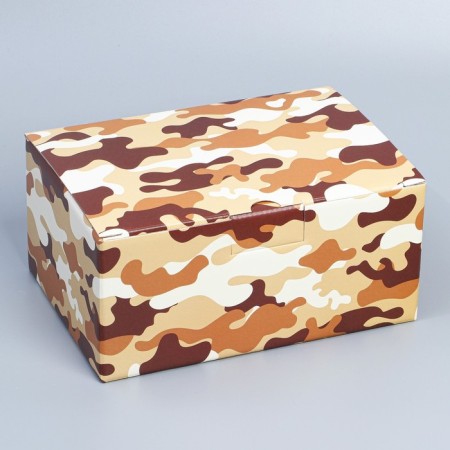 Box Gift team, packaging, Militari, 22 x 15 x 10 cm-2
