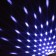 Light device "Mini Disko-Shar" 8 cm, automatic color change, glow RGB, 5 V