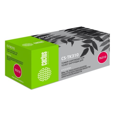 Toner cartridge CACTUS CS-TK310 Black for KyoCera MITA FS 2000/2000D/2000DN/2000DTN/3900/3900DN/3900