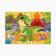 Set for creativity. Soft mosaic A4 "Dinosaur in the jungle"