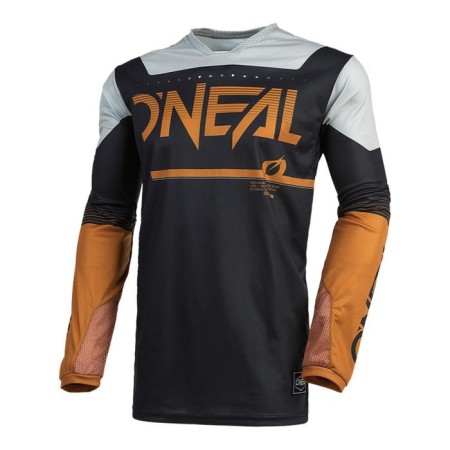Jersey O’Neal Hardwear Surge, male, size XL, black, brown