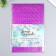 Foamiran hologram "purple" 1.8 mm set 5 sheets 20x30 cm