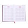 Dated diary 2025, A5, 176 sheets, Hong Kong, solid cover, pancake embossing, with liesse, block 80 g/m2, red