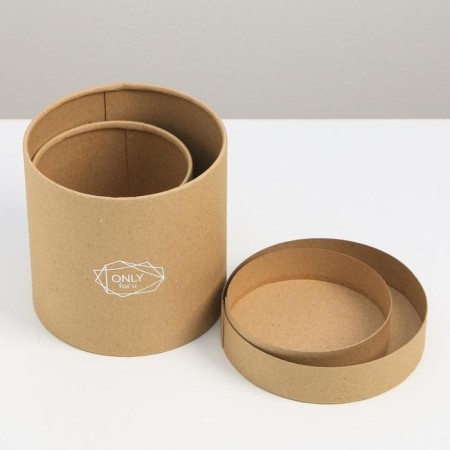 A set of hats from craft 2 in 1, gift packaging, “Only for You”, 12 x 12, 15 x 15 cm-5