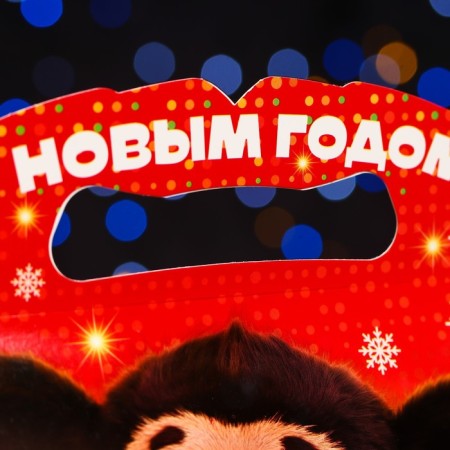 Gift box "Cheburashka", handbag, 25.5 x 11 x 20 cm-4