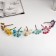 Decor for creativity "Brilliant balls" (1 set = 1 bouquet) in a bouquet 10 pcs mix 10x2 cm