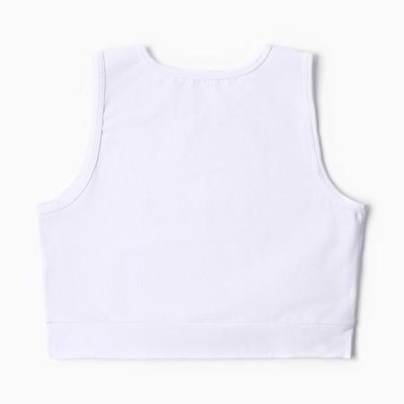 Top female, white color, size 46 (m)-3