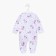 Combineson children, white/pink color, height 80 cm