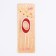 Candle in the cake on the skewer "Rubin collection", the number 0, 5.2 cm, ruby