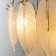 EVIE 39 cm chandelier, D 43 cm, 6x40W E14