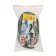 Towing cable, 7 tons, 4.5 m, 2 hook mix