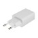 Network charger GQ-1, USB, 2.4 A, white