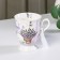 Ceramic mug in gift packaging "Bouquet of lavender", 320 ml, lilac color