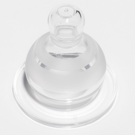 A nipple for a bottle, +0Mes., Slow flow, classic throat 35mm.-2