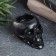 Skull Close Black, 8cm