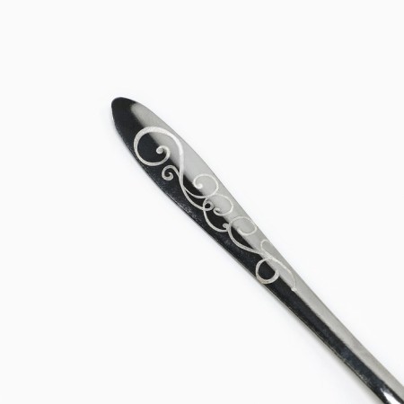 A teaspoon spoon with the application of "tenderness", 13.5 cm-2