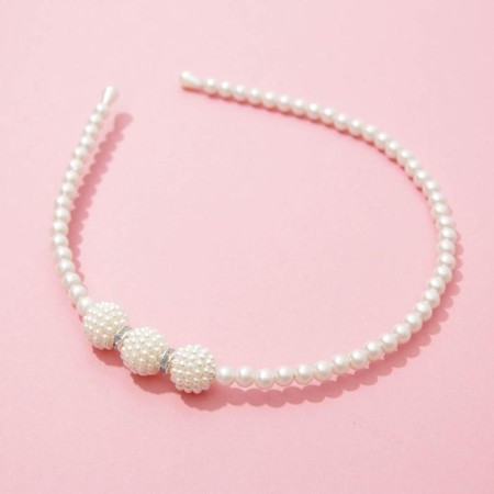 Hair rim Pearl "Goddess"-2