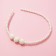 Hair rim Pearl "Goddess"