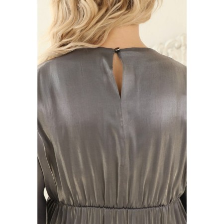 Women's dress, size 50, gray color-7