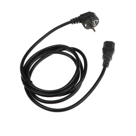 EXPLOYD EX-K-1460, SCHUKO-C13, 2 m, black power cable
