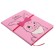 School diary for grades 1-11 "Bunny", solid cover, artificial leather, artificial leather applique, silkography, liesse, 48 sheets, 80g/m2