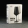 A set of glasses for the wine Bohemia Crystal "Sandra", 450 ml, 2 pcs, black color