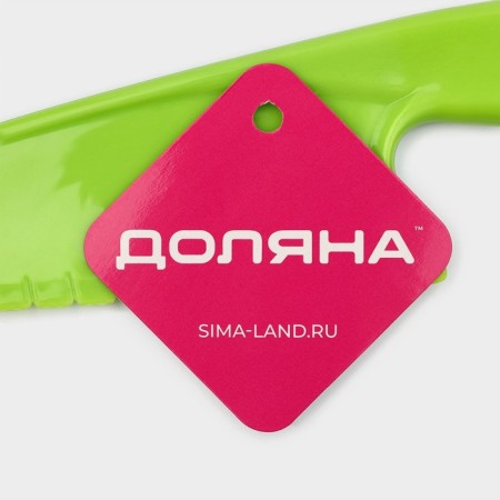 Нож для торта Доляна, 28,5×6 см, цвет зелёный-3