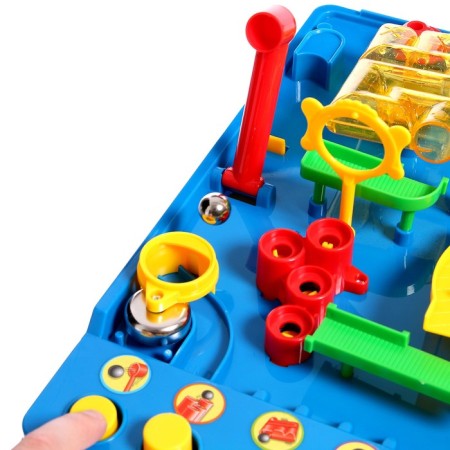 Board game for the logic "Funny Labyrinths", 3+-7