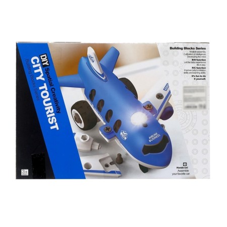 Designer-screw radio-controlled "plane", with an electric screwdriver, 32 parts-7