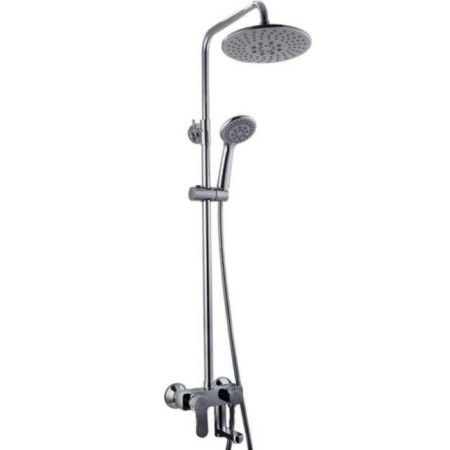 The shower system Fashun A2453, pour 112 mm, tropical shower, shower, chromium