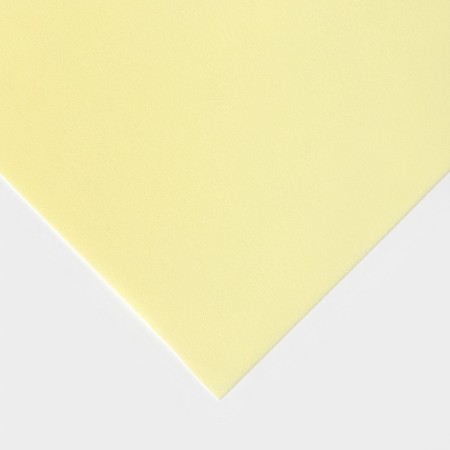 Foamiran Iranian, 60 × 70 cm, thickness 0.8-1 mm, lemon/114-3