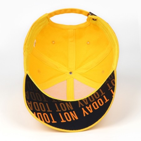 Women's cap not Today, yellow color, rr 56-4