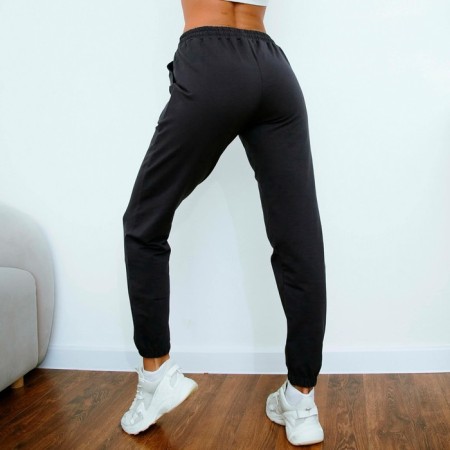 Female trousers, graphite color, size 42-6