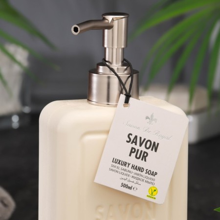 Liquid luxury hand soap "Savon de Royal" white, 500 ml-3