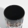 Ceramic faceted glass True Man, 230 ml, black color