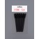 Brushes for eyebrows and eyelashes, silicone, set - 10 pcs, 10.5 cm, black color