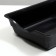 Deep toilet without a mesh 36 x 26 x 9 cm, black