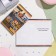 Postcard "Happy Anniversary!" Congrev, embossing, city, 12.5x19.5 cm