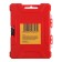 A set of extractors and tundra drills, large left thread, 45 steel M1-M5, D = 2.4-8 mm HSS, TIN