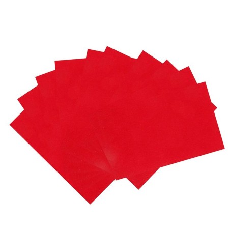 Fetr adhesive hard "red" 1 mm (set of 10 sheets) A4 format format-2