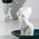 Toothpet stand "Women's Body", white