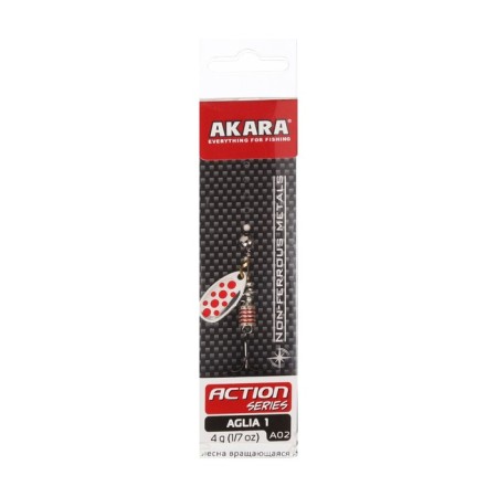 Spinning spinning Akara Action Series Aglia 1, 4 g, color A02-1