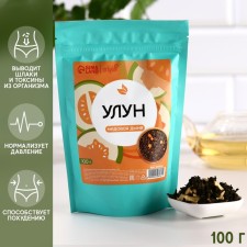 Tea Chinese oolun, taste: honey melon, weight loss, toxins cleansing, 100 g.