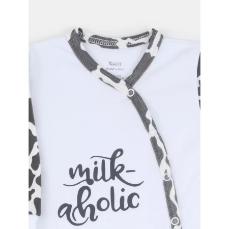 Details for children with open legs Rant Milk-Aholic, height 74 cm, white color-2